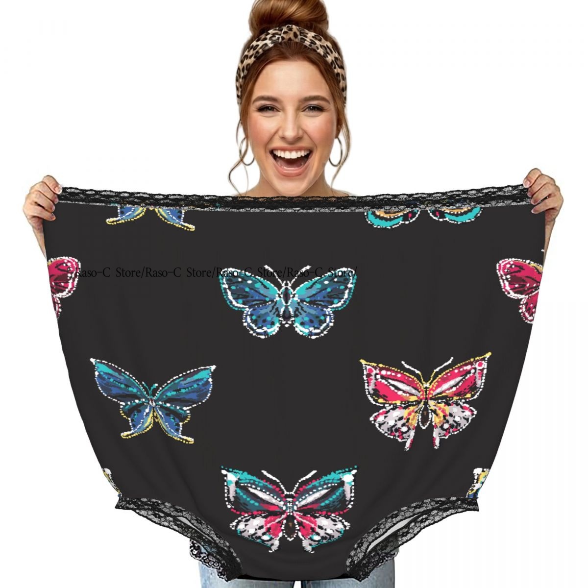 Embroidery Gift - Funny Granny Underwear Embroidery And Rhinestones