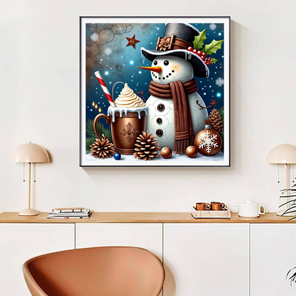 HUACAN DIY 5D Diamond Painting - Embroidery Xmas ulasan dan harga