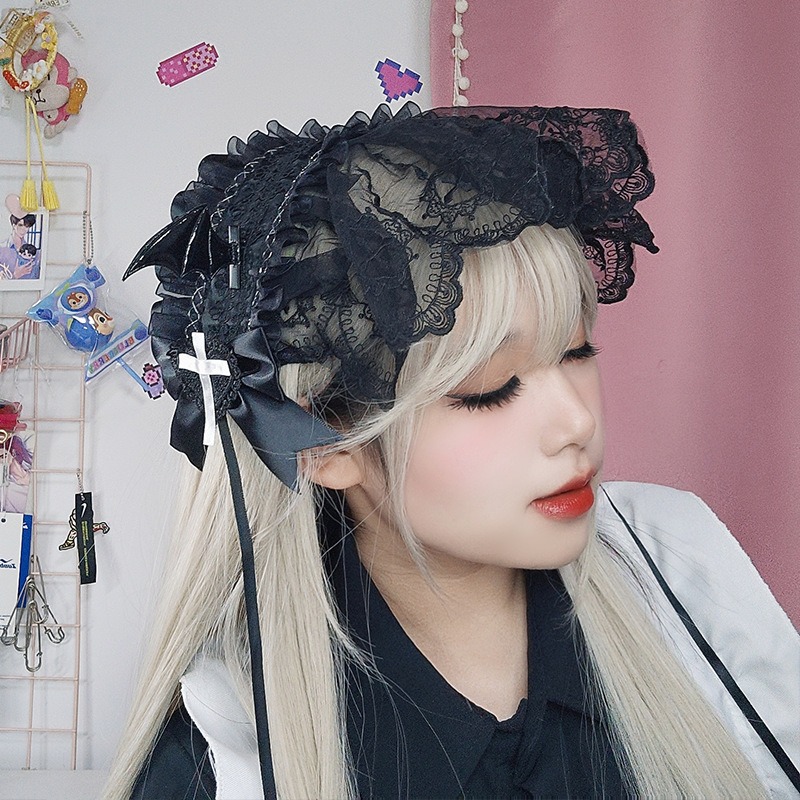 Cosplay Anime Gothic Lolita Ma - Embroidery Gothic ulasan dan harga