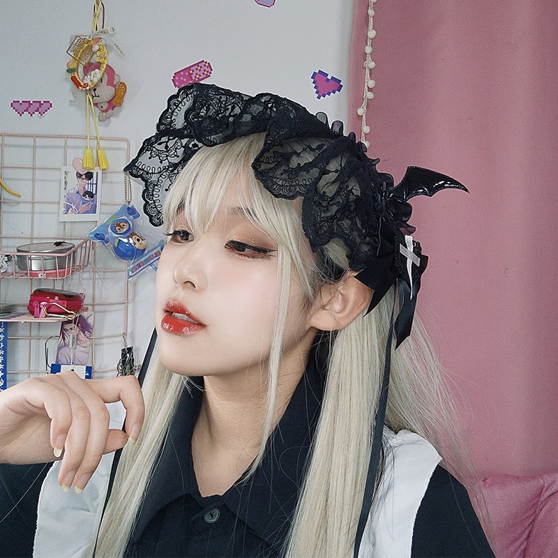 Cosplay Anime Gothic Lolita Ma - Embroidery Gothic ulasan dan harga