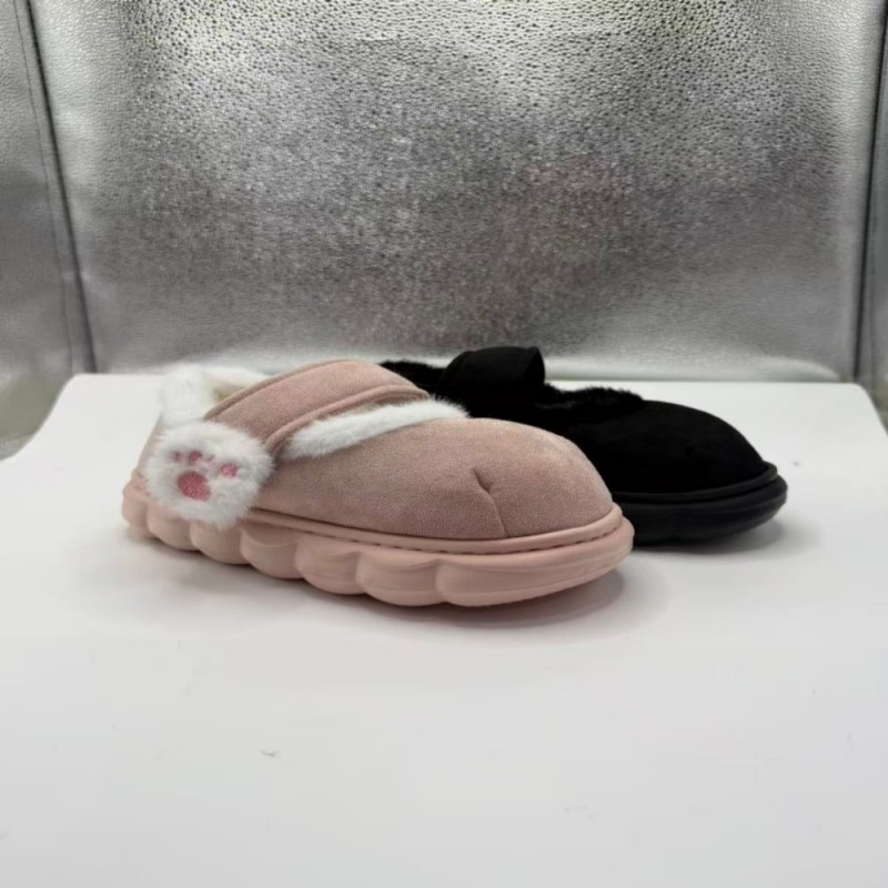 Women's High-End Cotton Slippe - Embroidery Designer ulasan dan harga