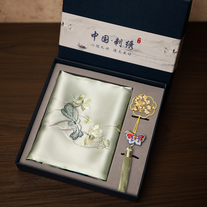 Suzhou Embroidery Scarf and Bo - Embroidery Gift ulasan dan harga