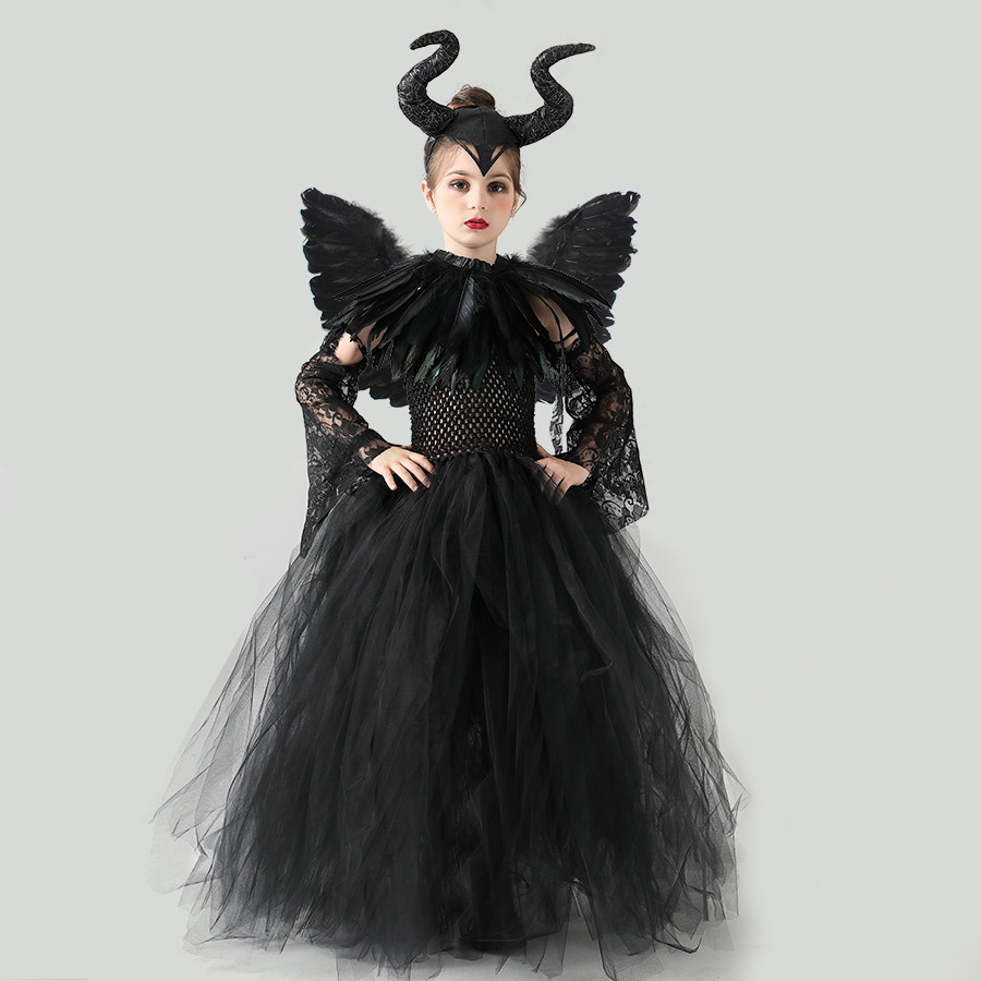 Gothic Girls Dark Evil Witch C - Embroidery Gothic ulasan dan harga