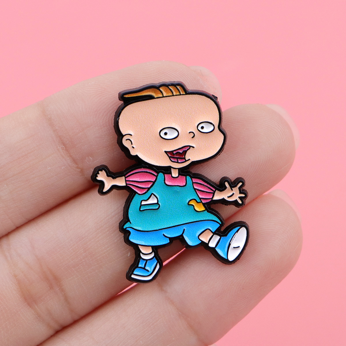 Rugrats brooch pin clothing ba - Embroidery Icon ulasan dan harga