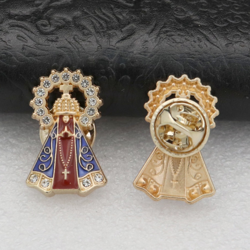 4/16/32Pcs Our Lady of Apareci - Embroidery Icon ulasan dan harga