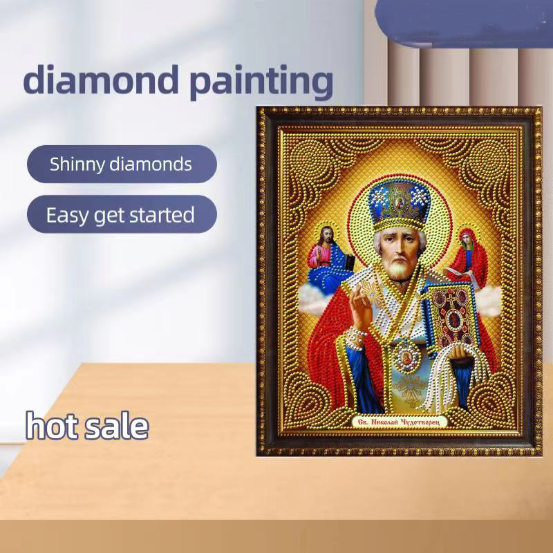 5D DIY Mosaic Diamond Painting - Embroidery Icon ulasan dan harga