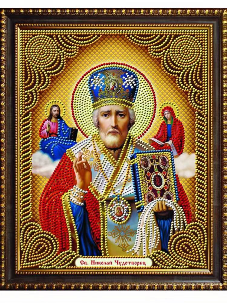 5D DIY Mosaic Diamond Painting - Embroidery Icon ulasan dan harga