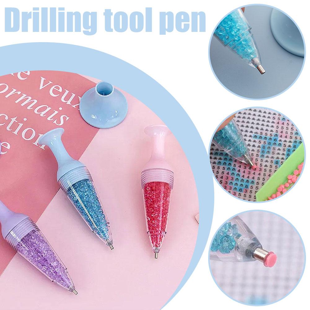 Vase Shaped Drill Pen Pen Craf - Embroidery X Stitch ulasan dan harga