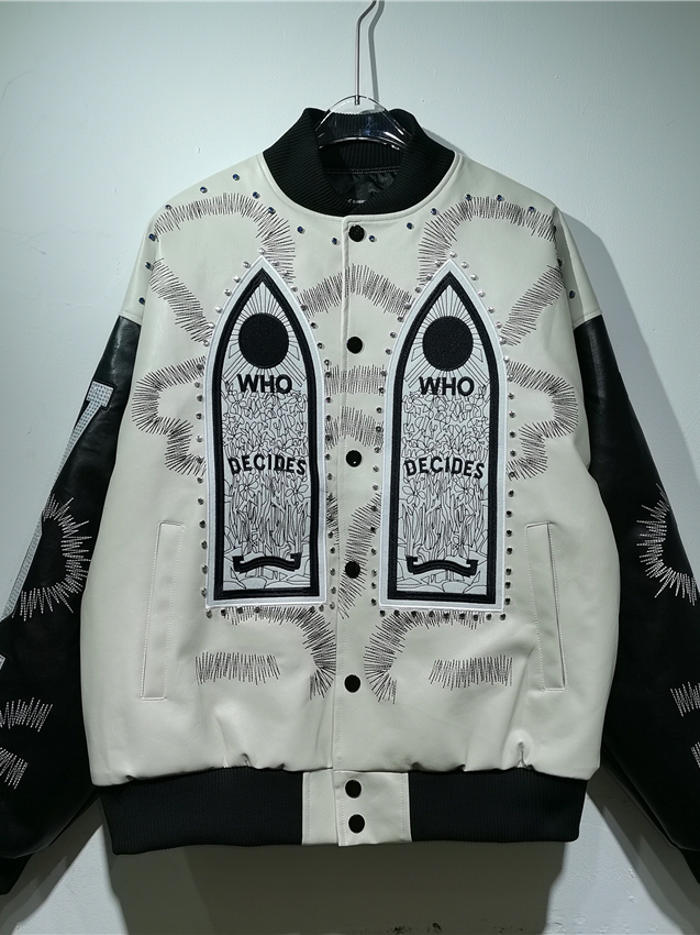 Gothic Totem Embroidery Jacket - Embroidery Gothic ulasan dan harga