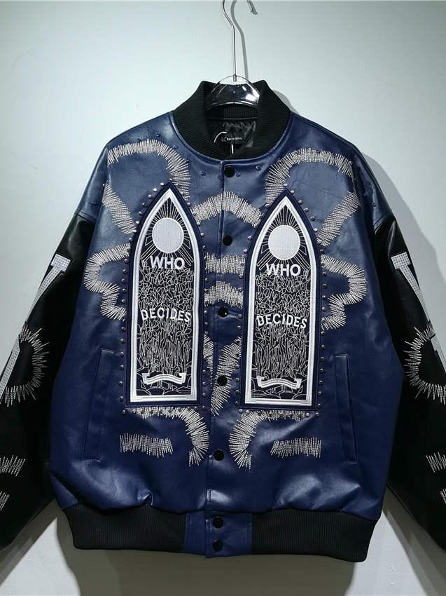 Gothic Totem Embroidery Jacket - Embroidery Gothic ulasan dan harga