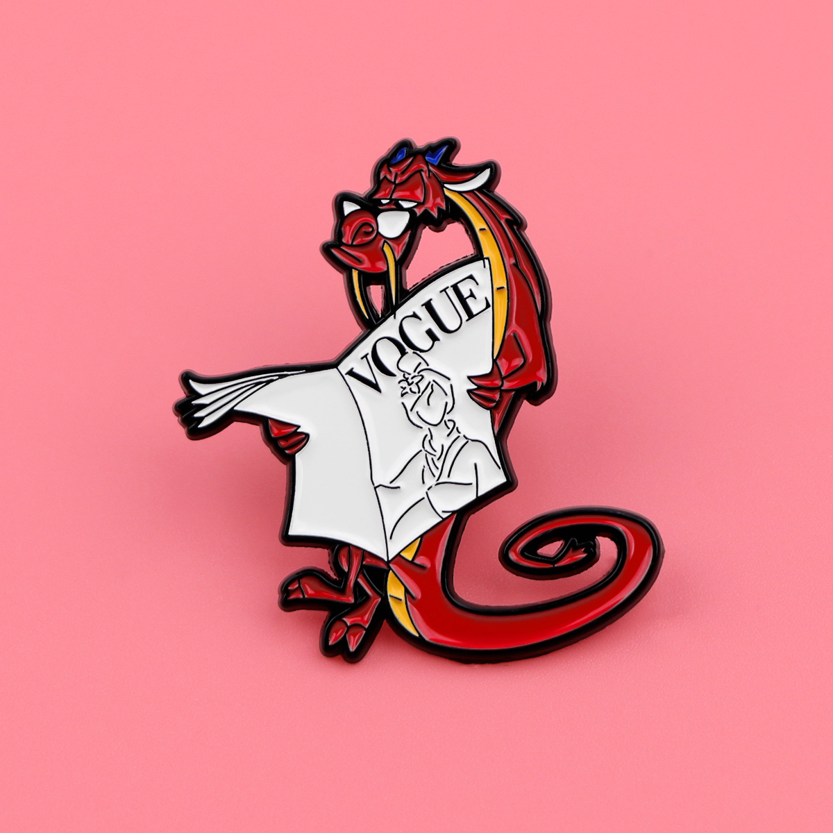Fashion Alloy Brooch Enamel Pi - Embroidery Icon ulasan dan harga