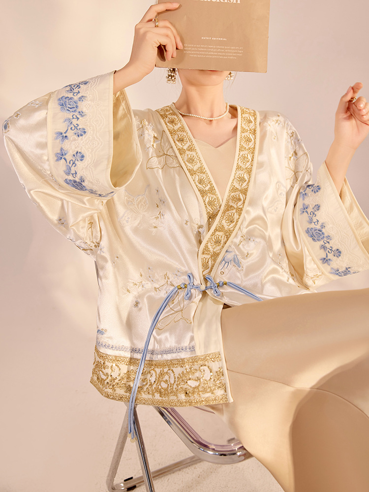 2026 Spring High end New Chine - Embroidery Knit ulasan dan harga