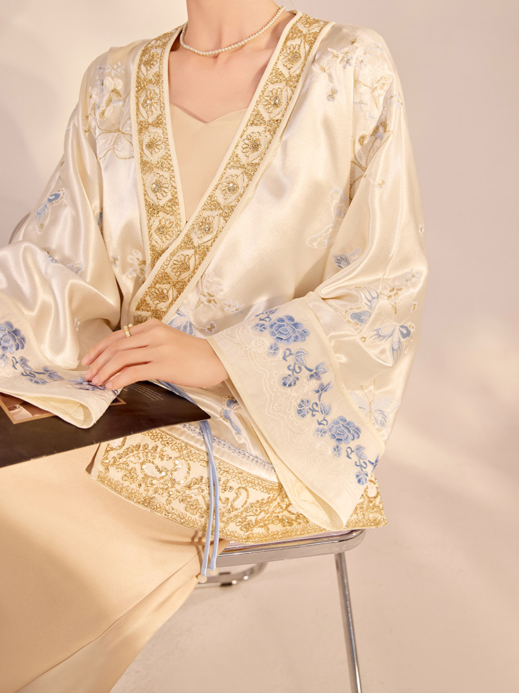 2026 Spring High end New Chine - Embroidery Knit ulasan dan harga