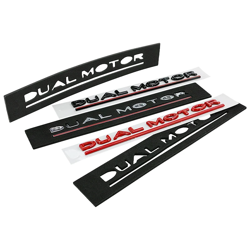 3D ABS Chrome Red Line Black L - Embroidery Alpha ulasan dan harga