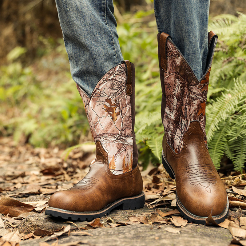 Large Size 48 Men's Boots Clas - Embroidery Gift ulasan dan harga