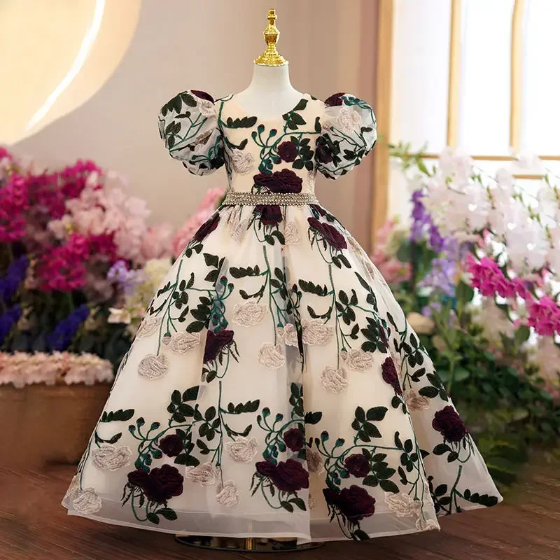 Teenagers Girls Elegant Luxury - Embroidery Abaya ulasan dan harga