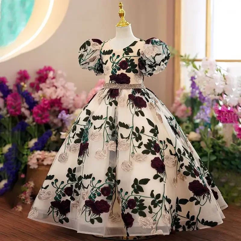 Teenagers Girls Elegant Luxury - Embroidery Abaya ulasan dan harga