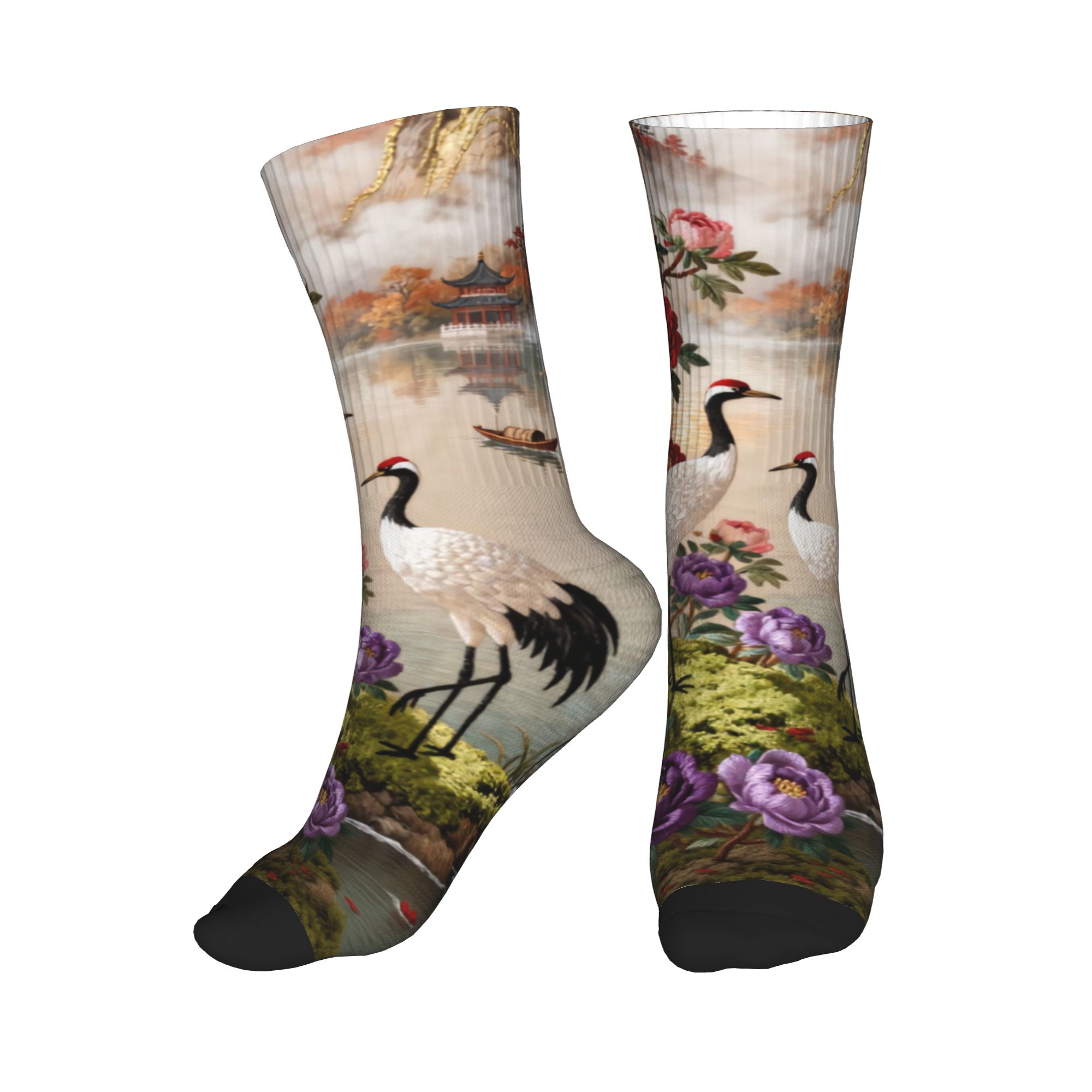 Funny Printing Embroidery Four - Embroidery Knit ulasan dan harga