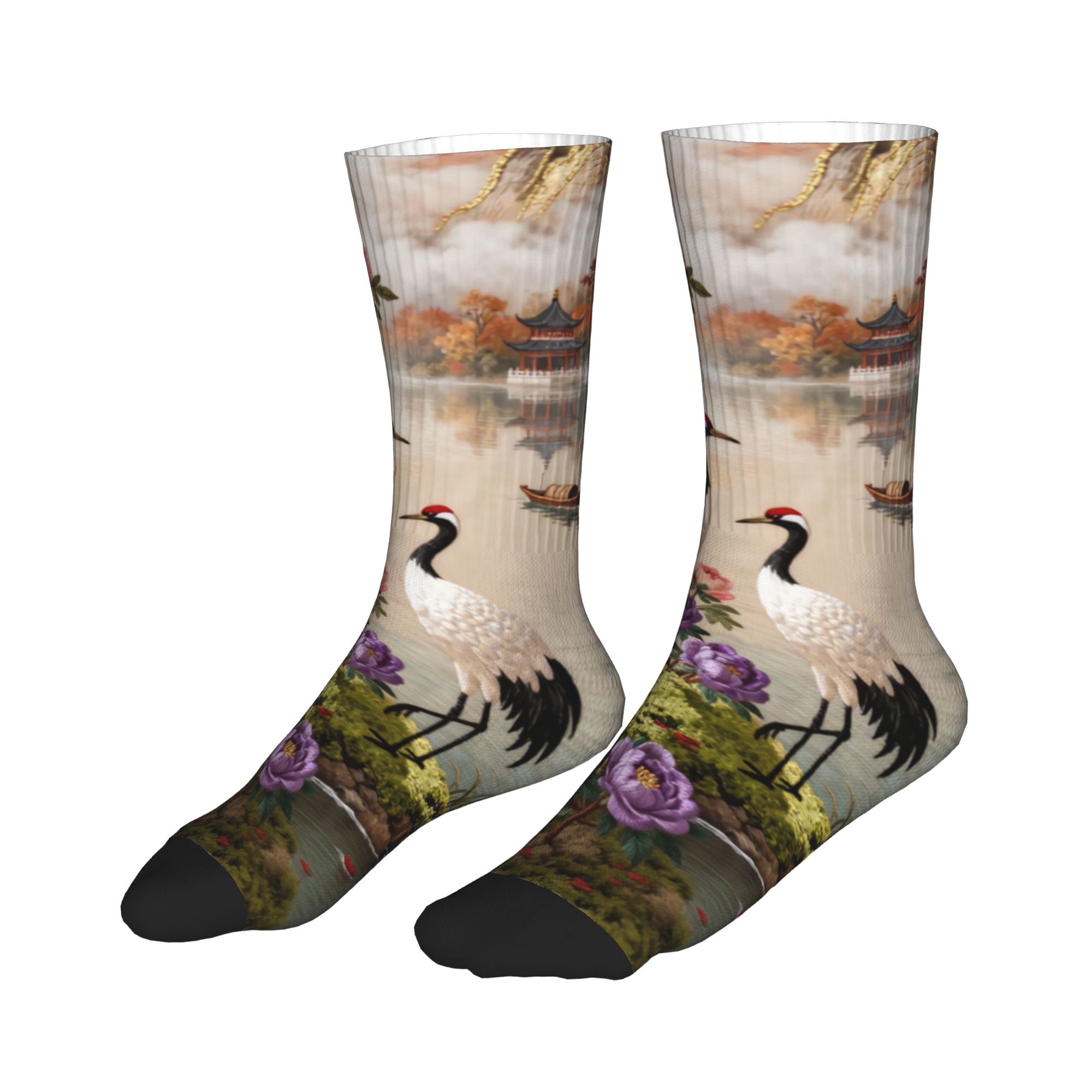 Funny Printing Embroidery Four - Embroidery Knit ulasan dan harga