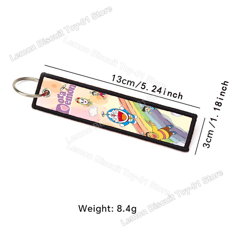 Doraemons Series Key Fobs Hold - Embroidery Gift ulasan dan harga
