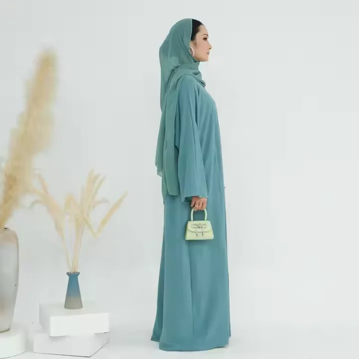 Dubai Abaya Luxury Kimono Card - Embroidery Kebaya ulasan dan harga