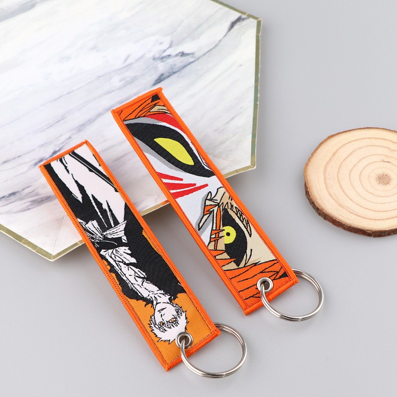 BLEACH Anime Key Tag Embroider - Embroidery Gift ulasan dan harga