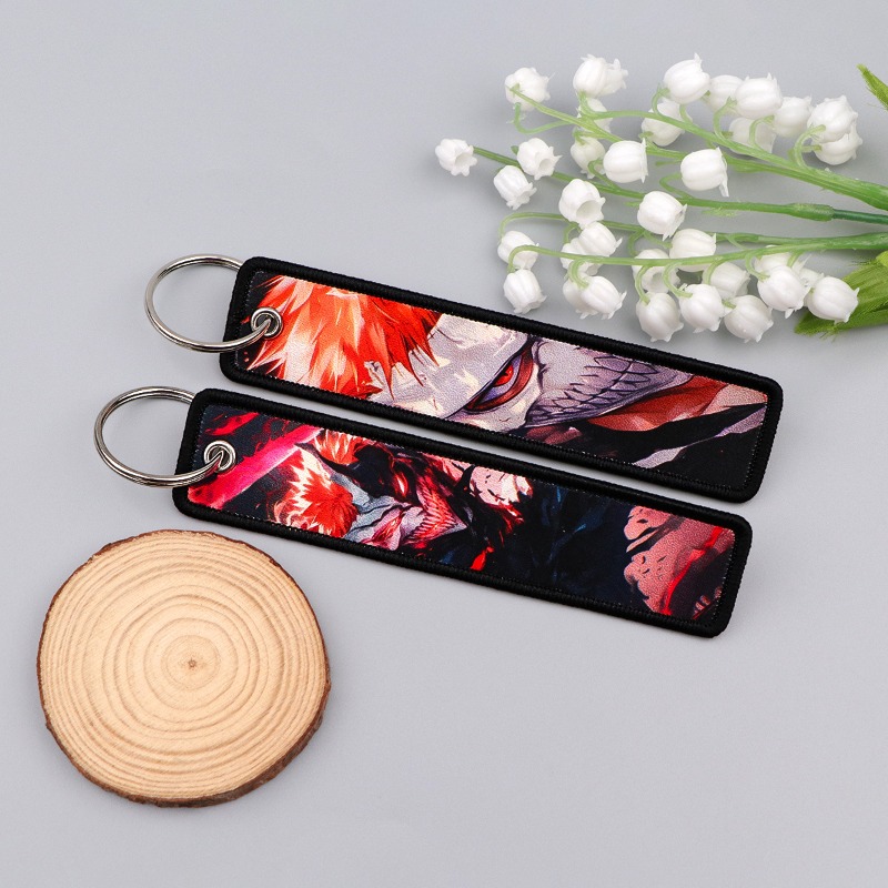 BLEACH Anime Key Tag Embroider - Embroidery Gift ulasan dan harga