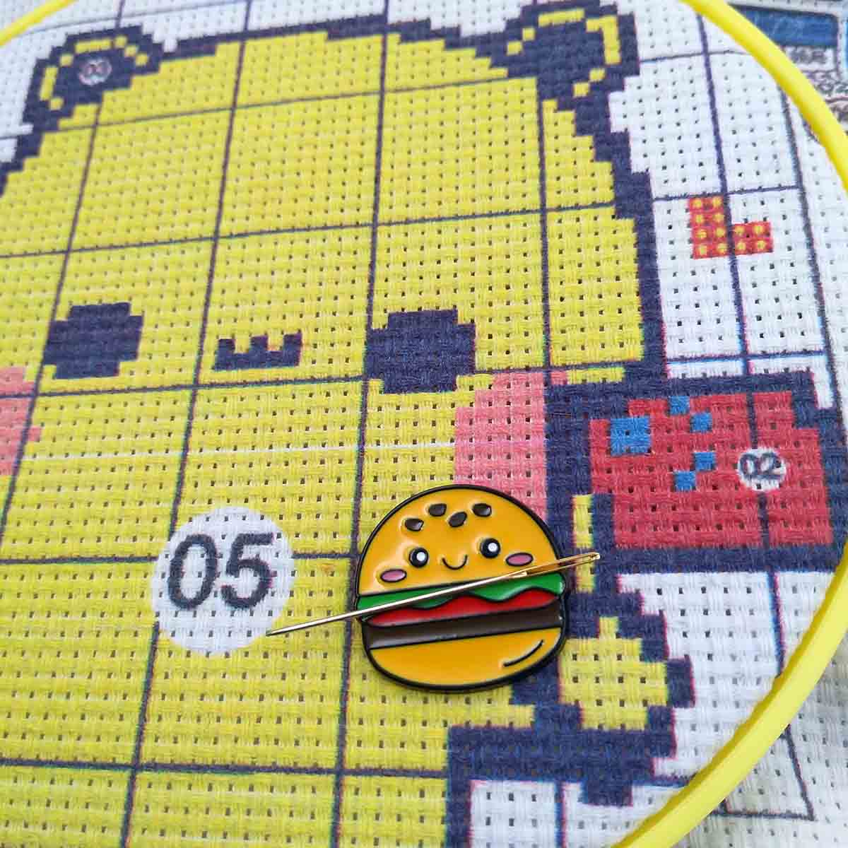 Magnetic Needle Minders for Cr - Embroidery X Stitch ulasan dan harga
