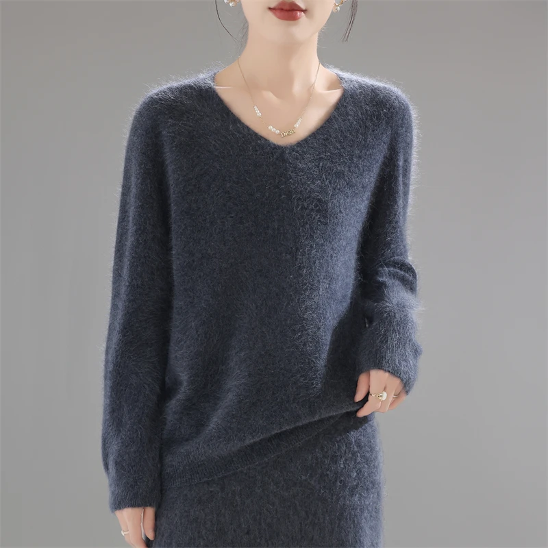 2025 Women's 100% Merino Wool  - Embroidery Knit ulasan dan harga