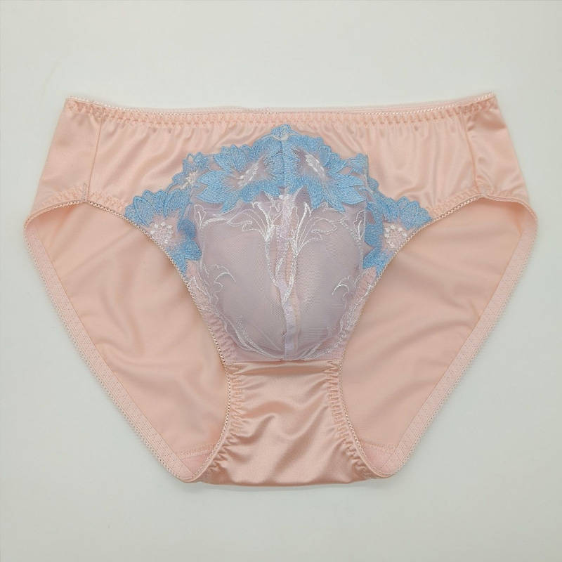 Man's Lace Embroidery Pink Bri - Embroidery Knit ulasan dan harga