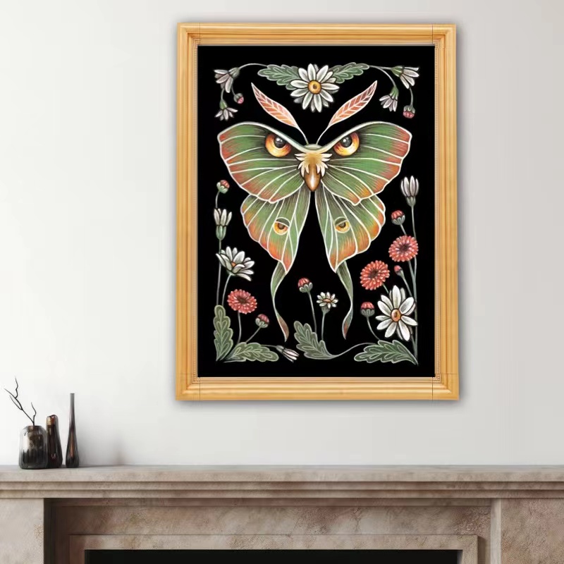 Frameless,5d DIY Diamond Art P - Embroidery X Stitch ulasan dan harga