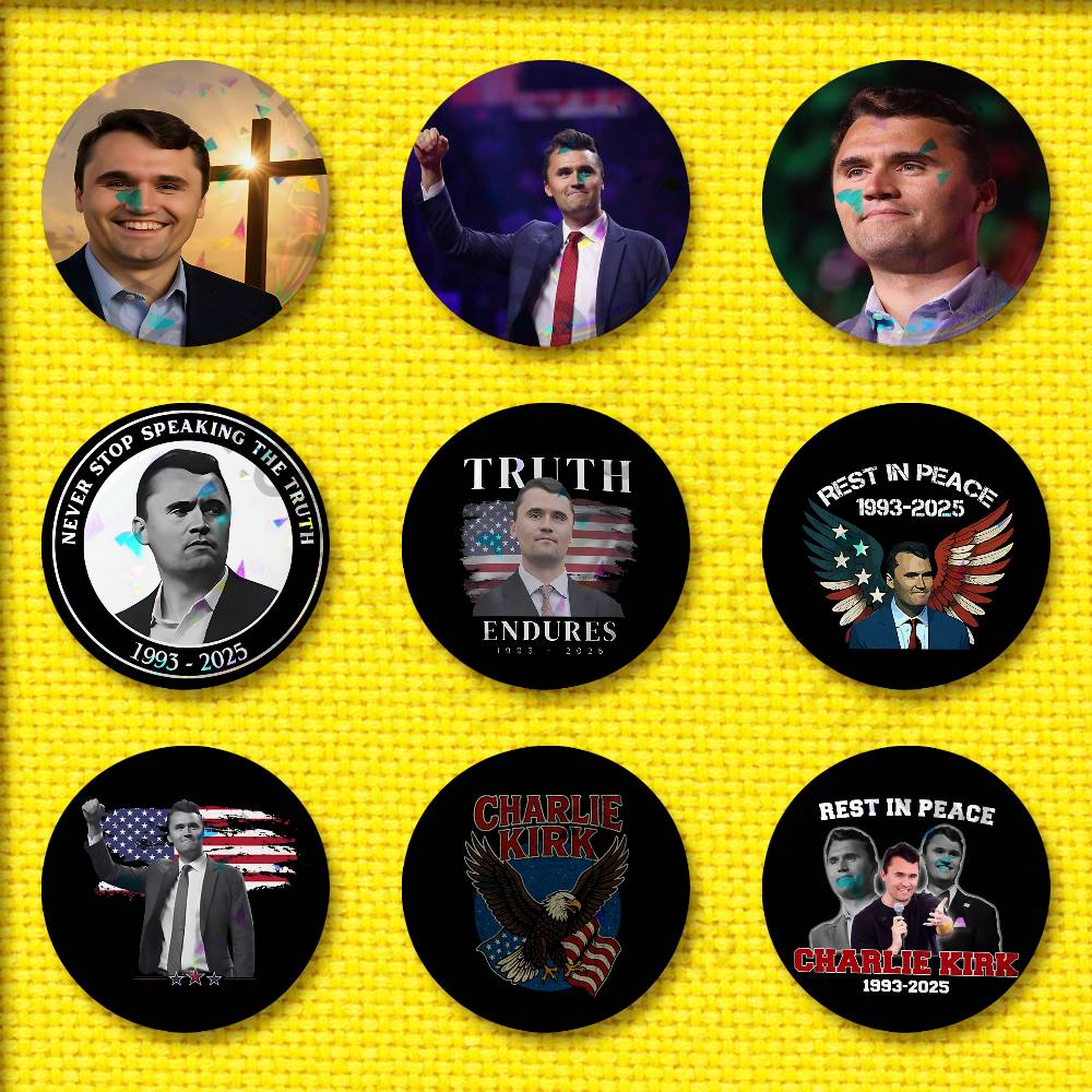 America C-Charlie Kirk Cross B - Embroidery Icon ulasan dan harga