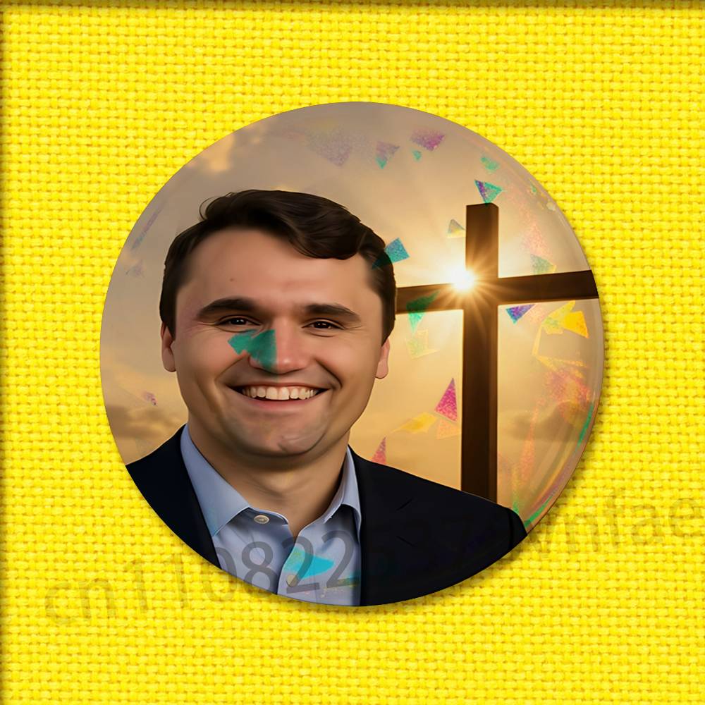 America C-Charlie Kirk Cross B - Embroidery Icon ulasan dan harga
