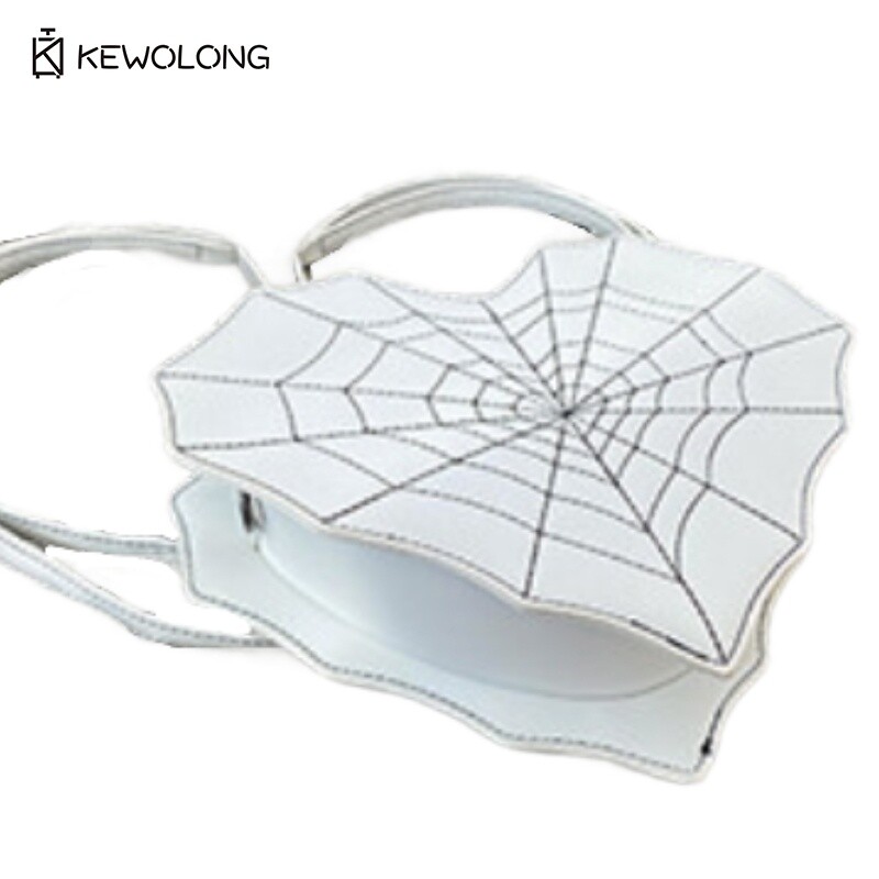 Gothic Bat Shape Shoulder Bag  - Embroidery Gothic ulasan dan harga