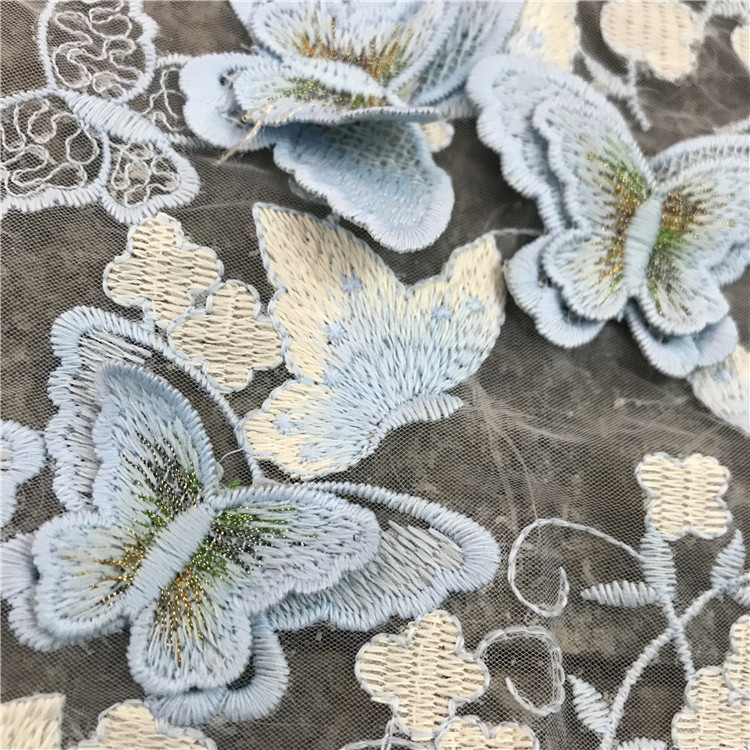 130cm Wide Heavywork 3D Butter - Embroidery Abaya ulasan dan harga