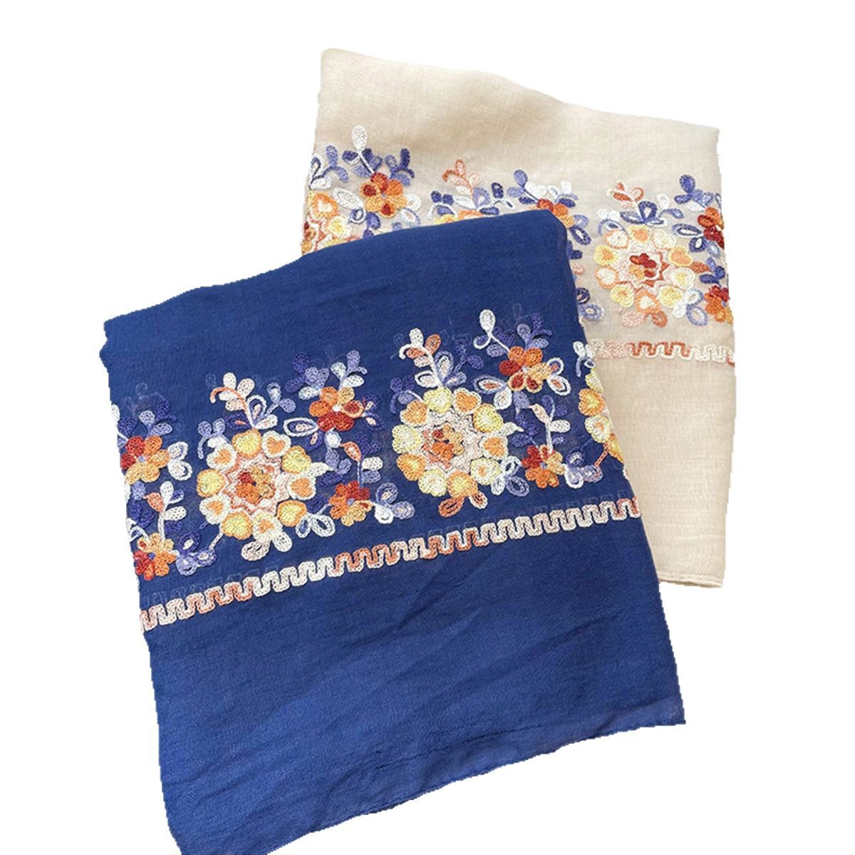 2025 New Soft Cotton Hijab Sca - Embroidery Hijab ulasan dan harga