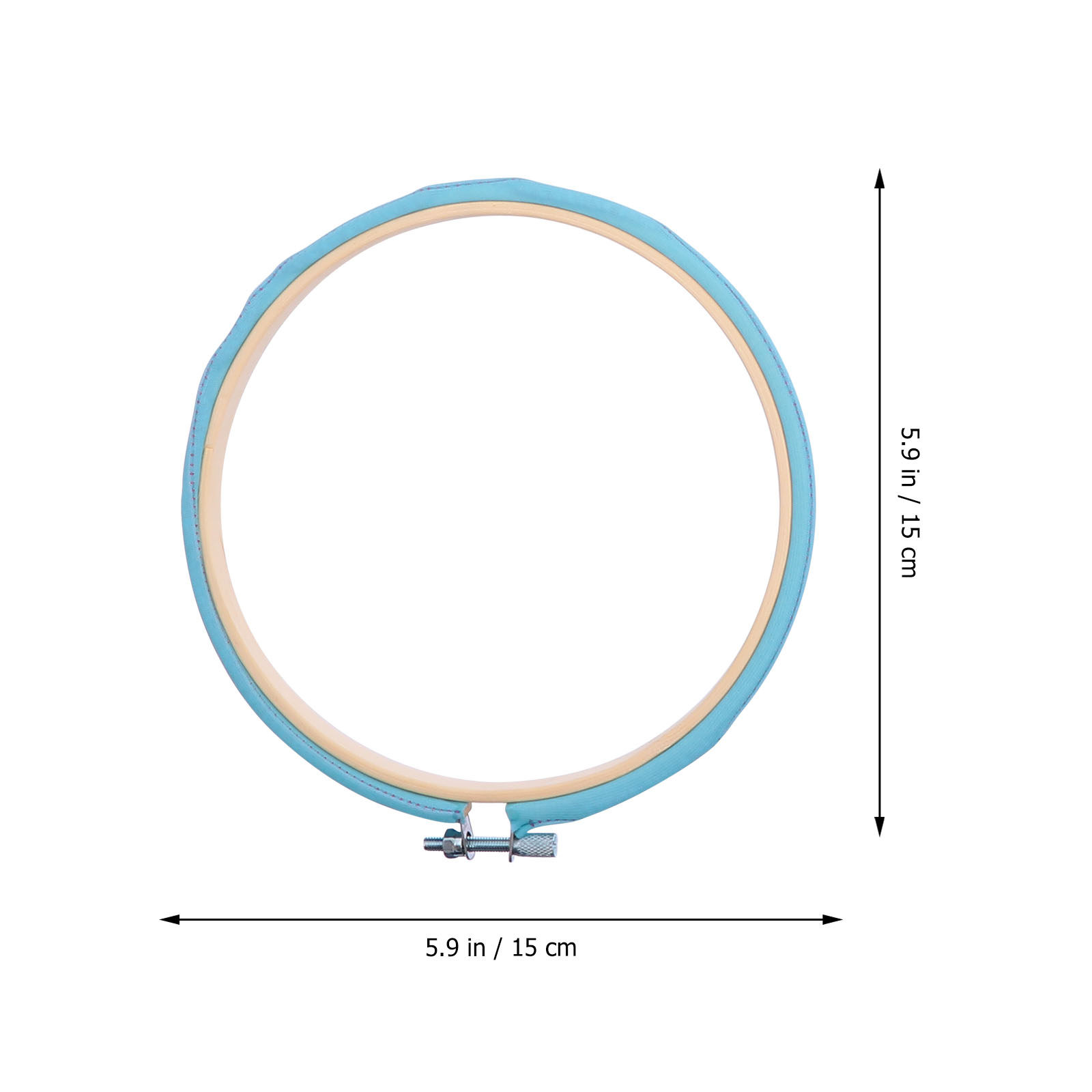 4Pcs Cross Stitch Hoops Wooden - Hoop Tightener Tool ulasan dan harga