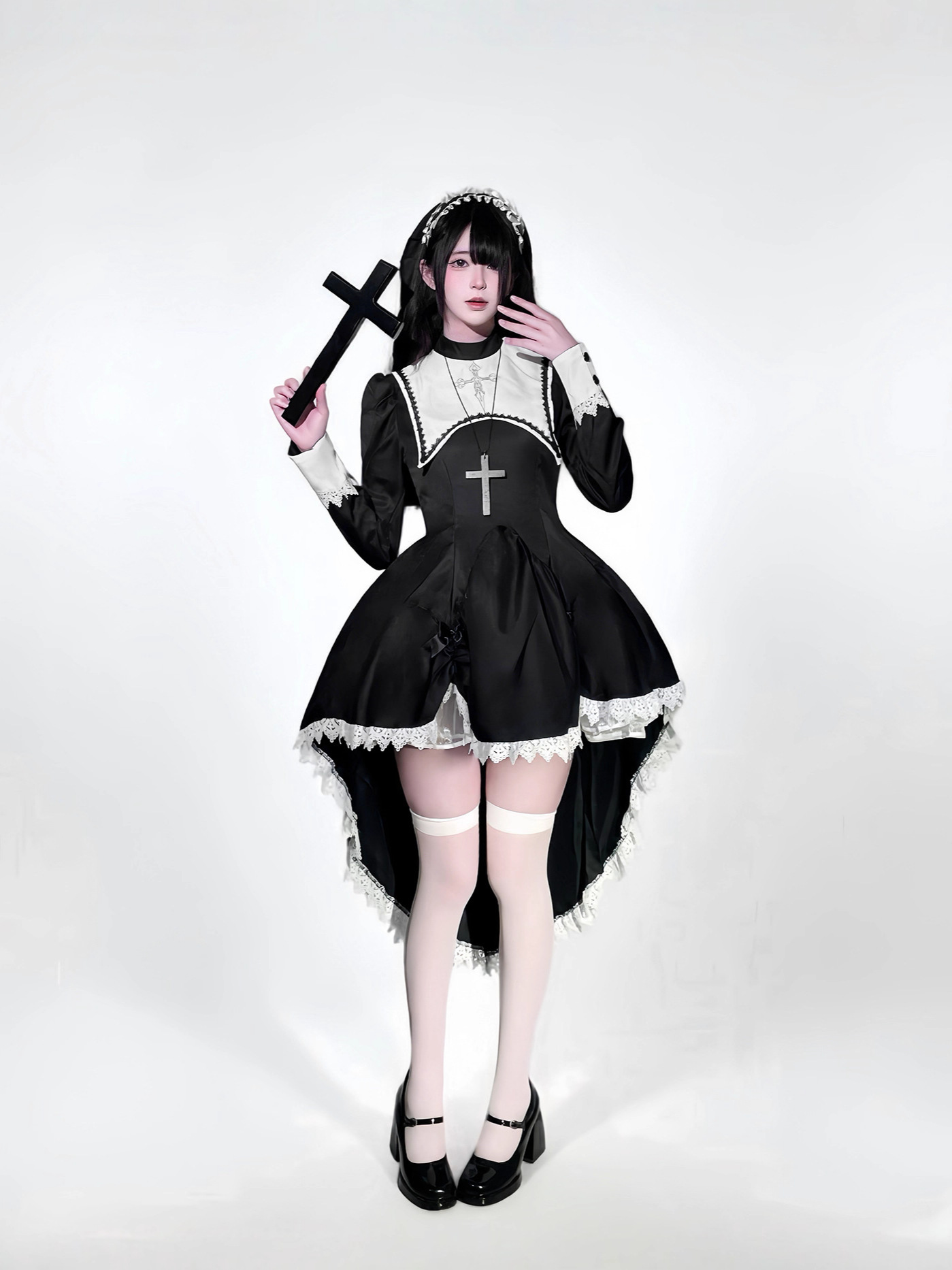 Gothic style dark embroidery c - Embroidery Gothic ulasan dan harga