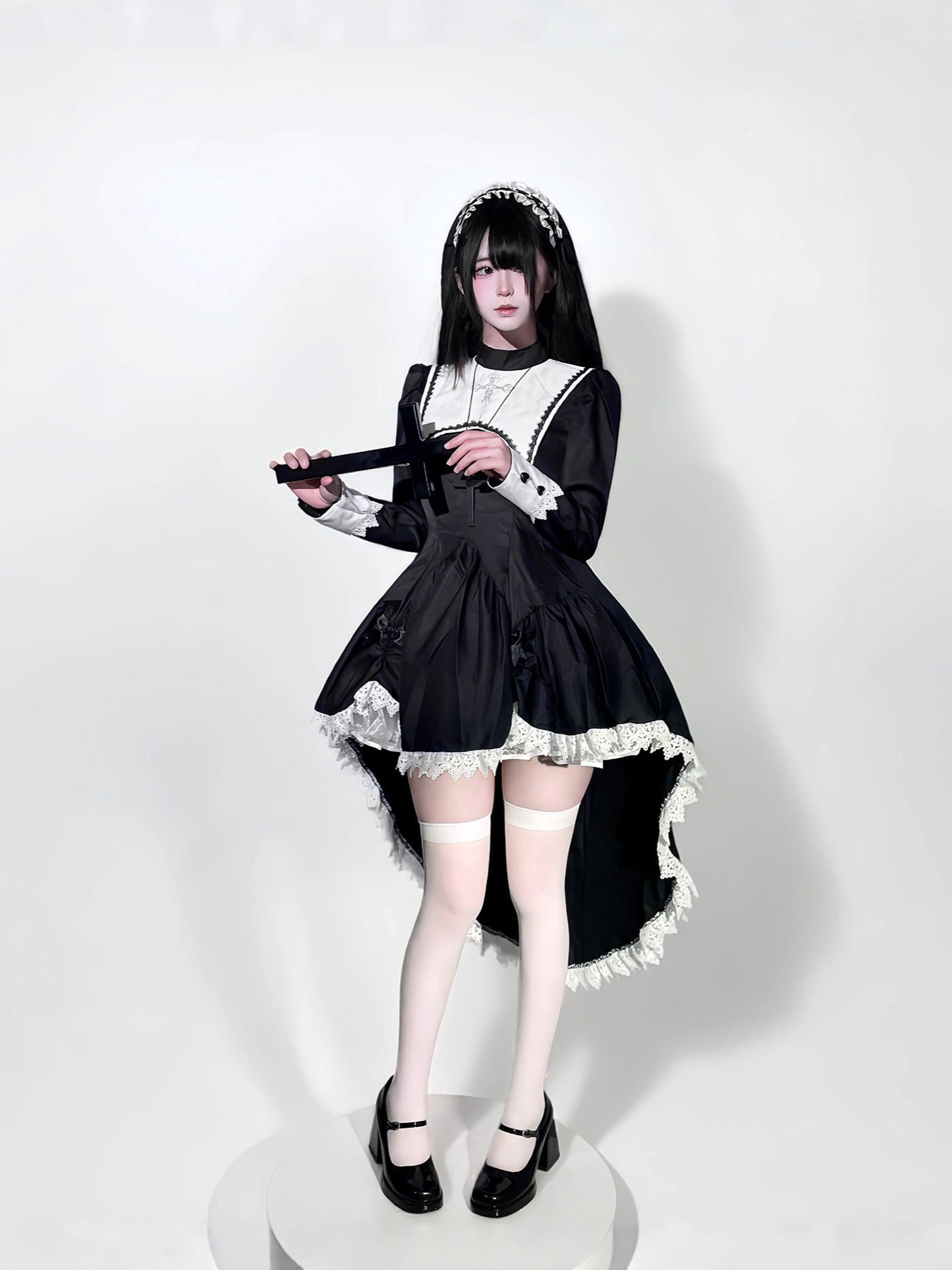 Gothic style dark embroidery c - Embroidery Gothic ulasan dan harga