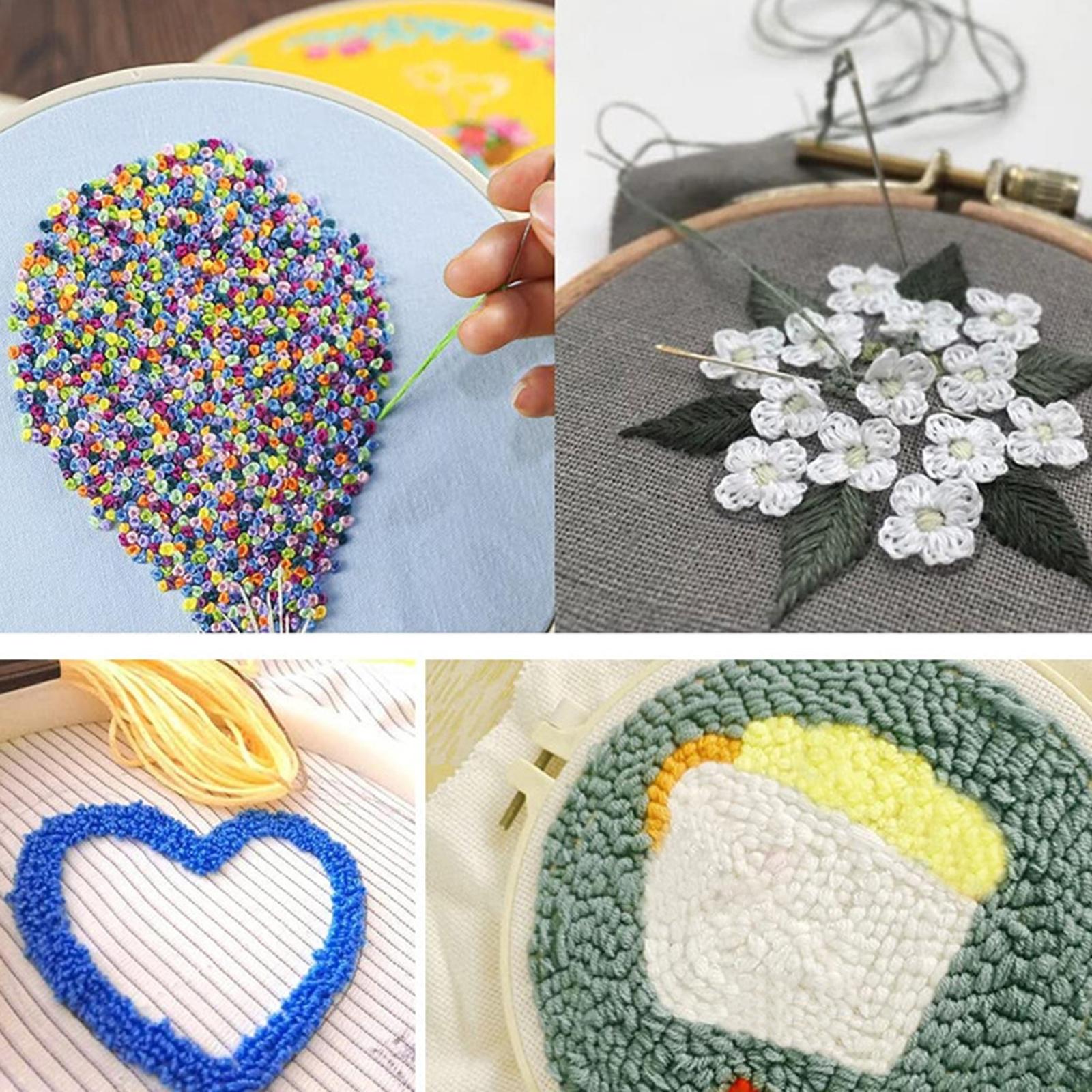 Punch Needle Embroidery Kit wi - Embroidery Kit Set ulasan dan harga