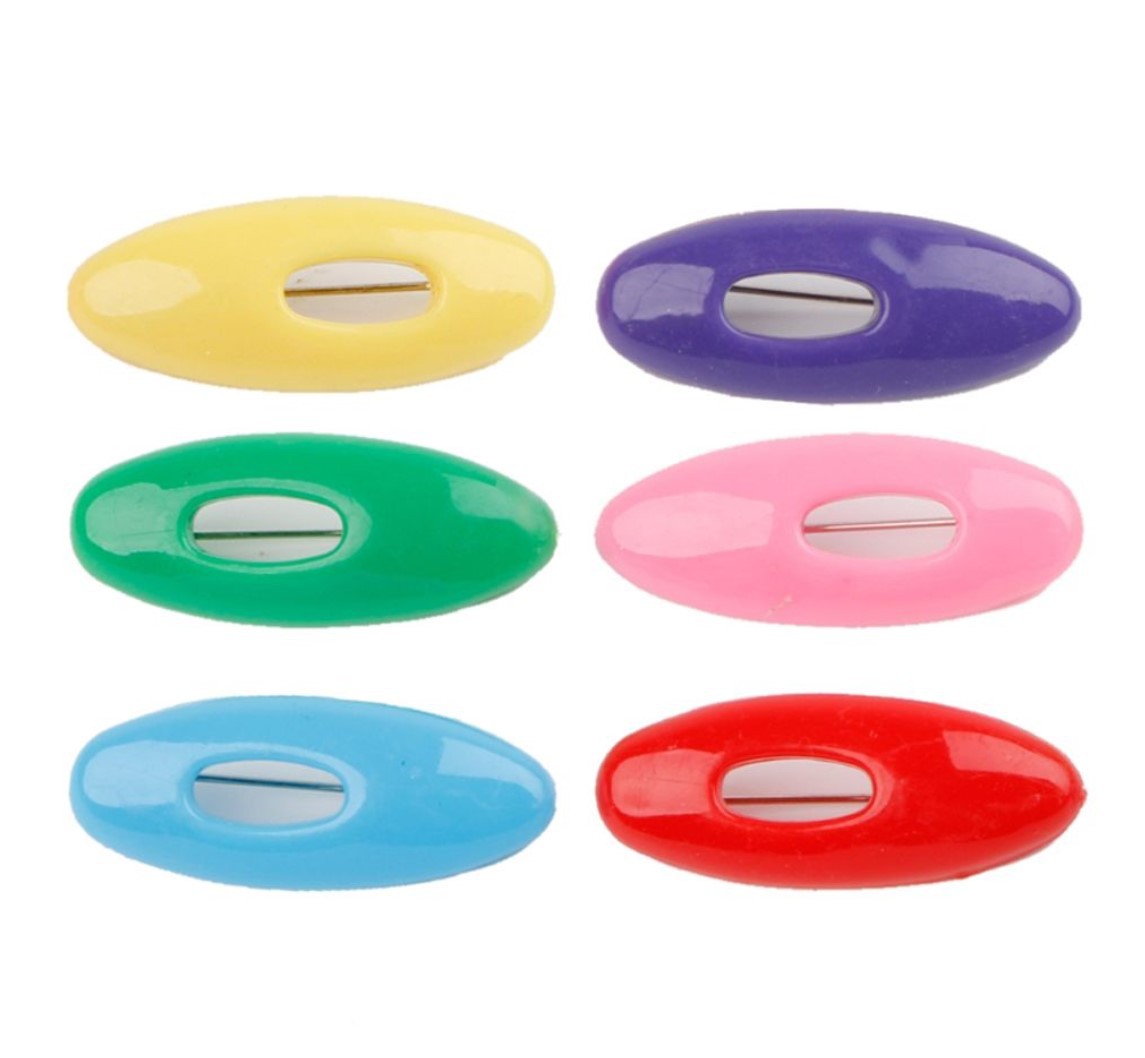 12Pcs Plastic Safety Brooch Pi - Embroidery Hijab ulasan dan harga