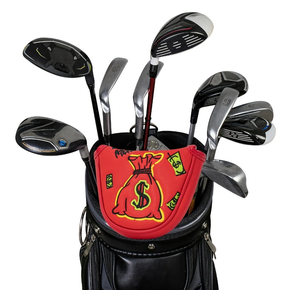 Golf Putter Cover | Half Round - Embroidery Gift ulasan dan harga