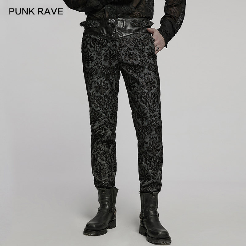 PUNK RAVE Men's Gothic Palace  - Embroidery Gothic ulasan dan harga