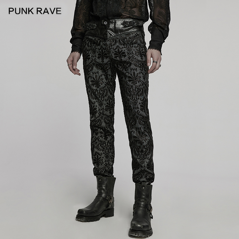 PUNK RAVE Men's Gothic Palace  - Embroidery Gothic ulasan dan harga