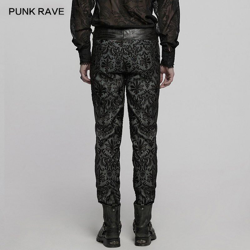 PUNK RAVE Men's Gothic Palace  - Embroidery Gothic ulasan dan harga