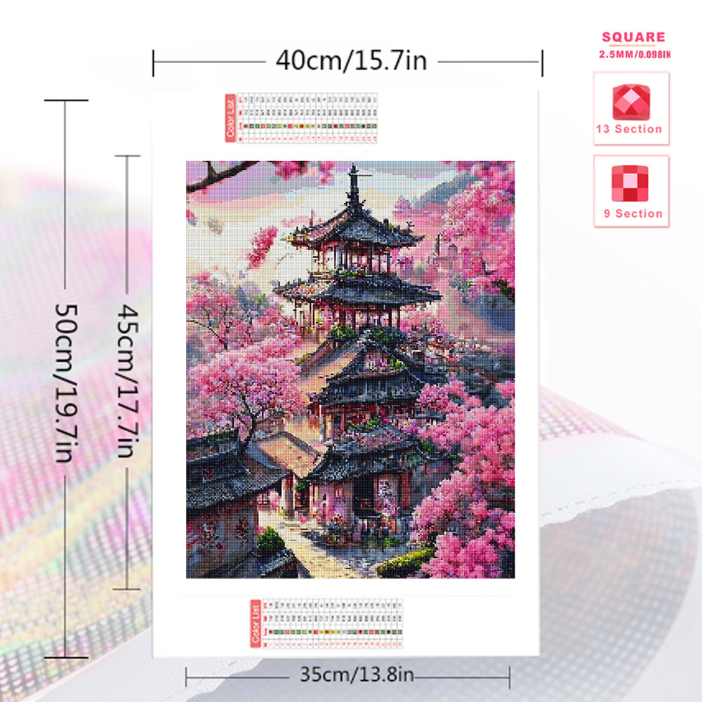 Evershine Full Square Diamond  - Embroidery X Stitch ulasan dan harga