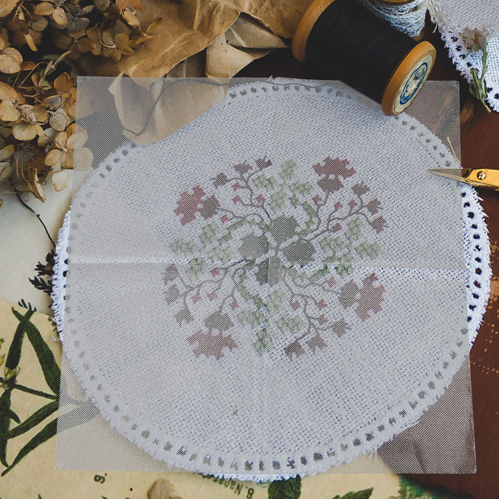 8Pcs Water Soluble Embroidery  - Embroidery Kit Set ulasan dan harga