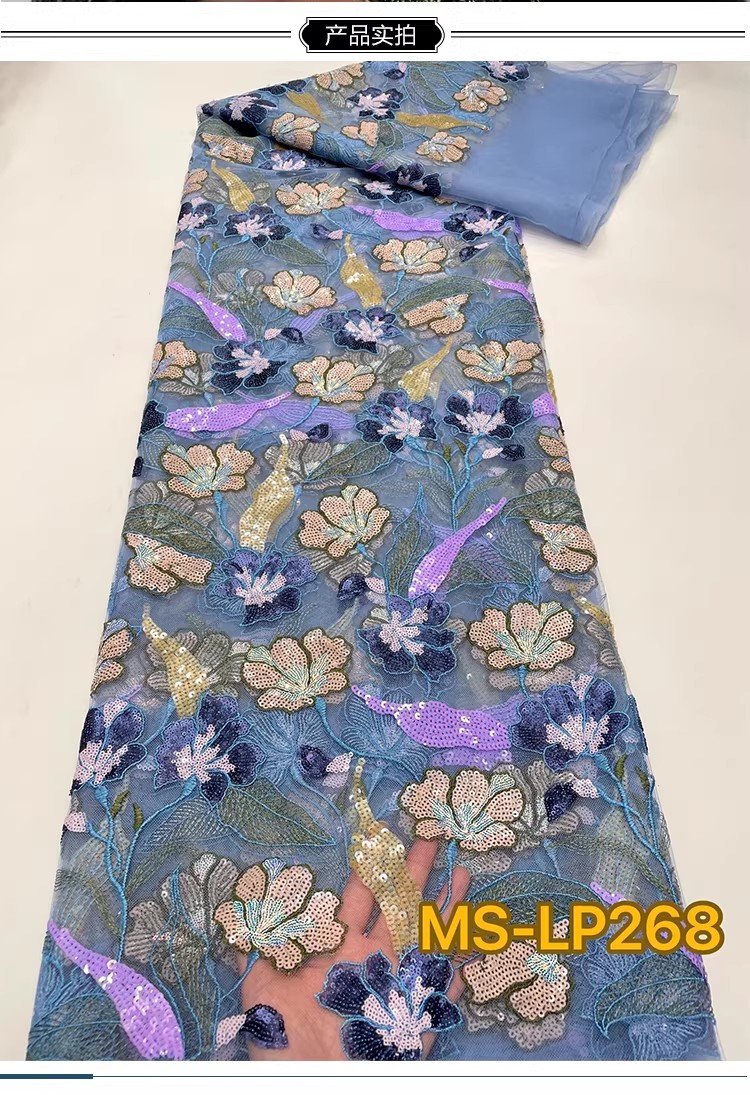 1yard Luxury Double color bead - Embroidery Abaya ulasan dan harga